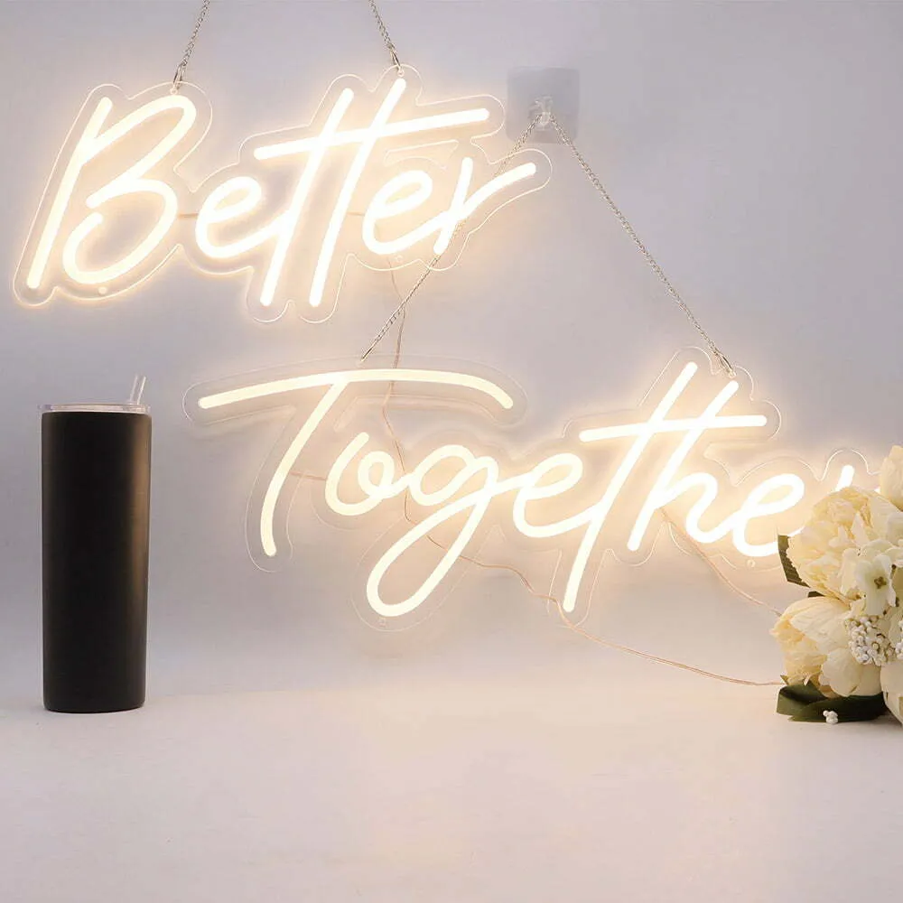 Better Together Light Up Sign