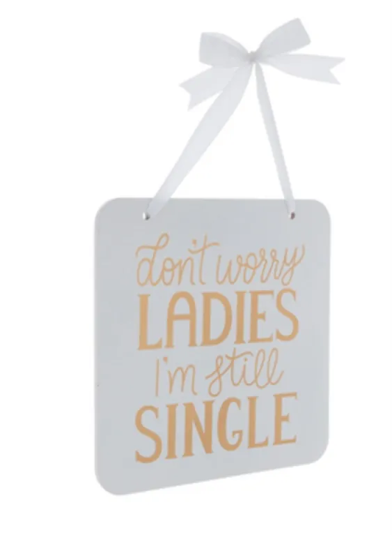 Ring Bearer Sign still single 