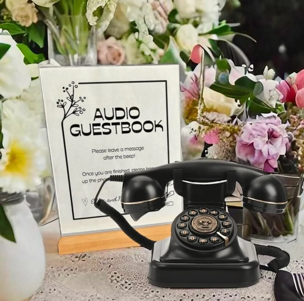 Black Phone guest book