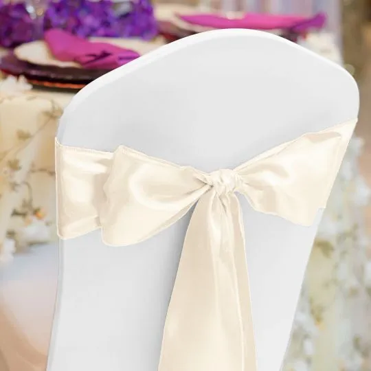 Ivory Chair Sashes