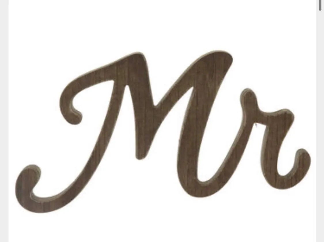 Mrs. Sign