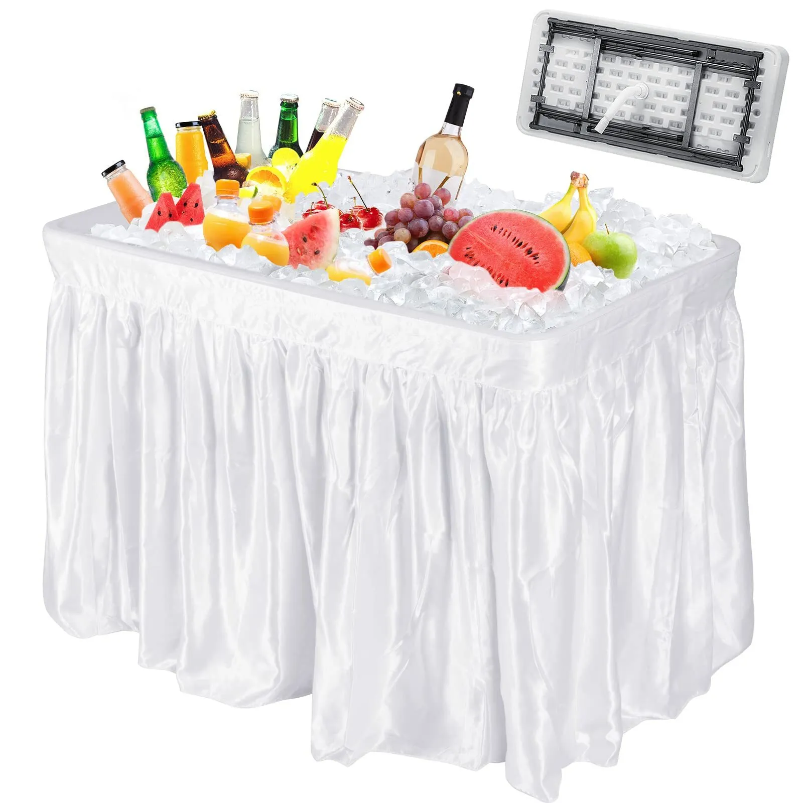 Chiller Table Skirt Only 4’