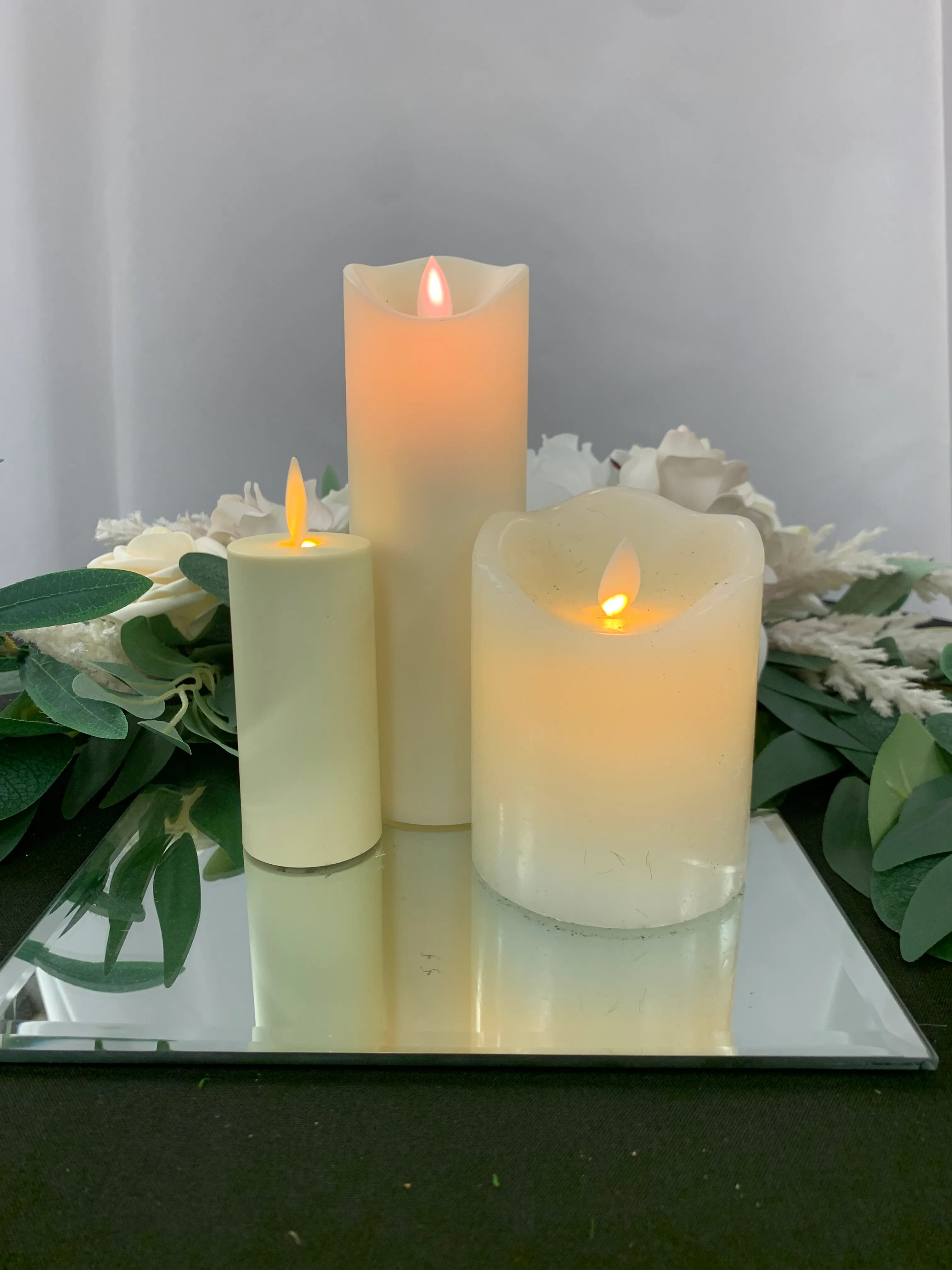 Flat Mirror Center Piece