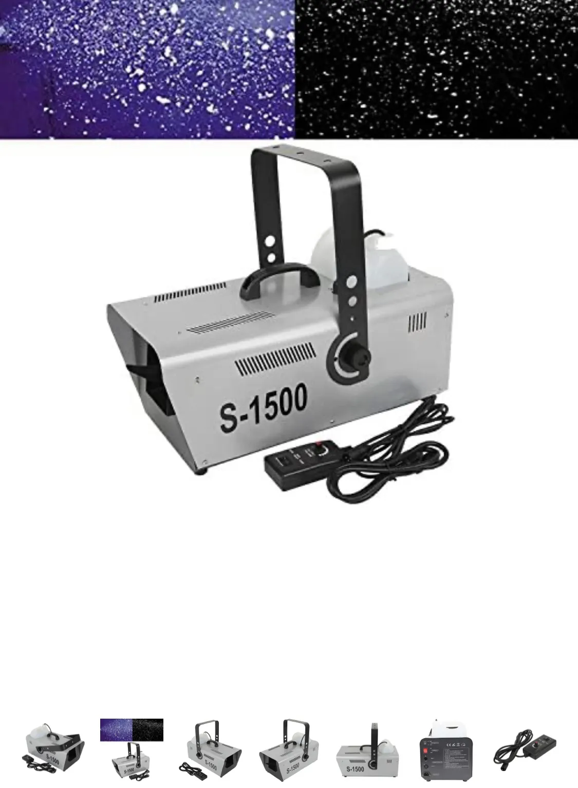1500 Watt Snow Machine 