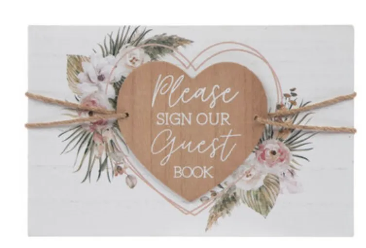 Boho Sign Our Guest Book