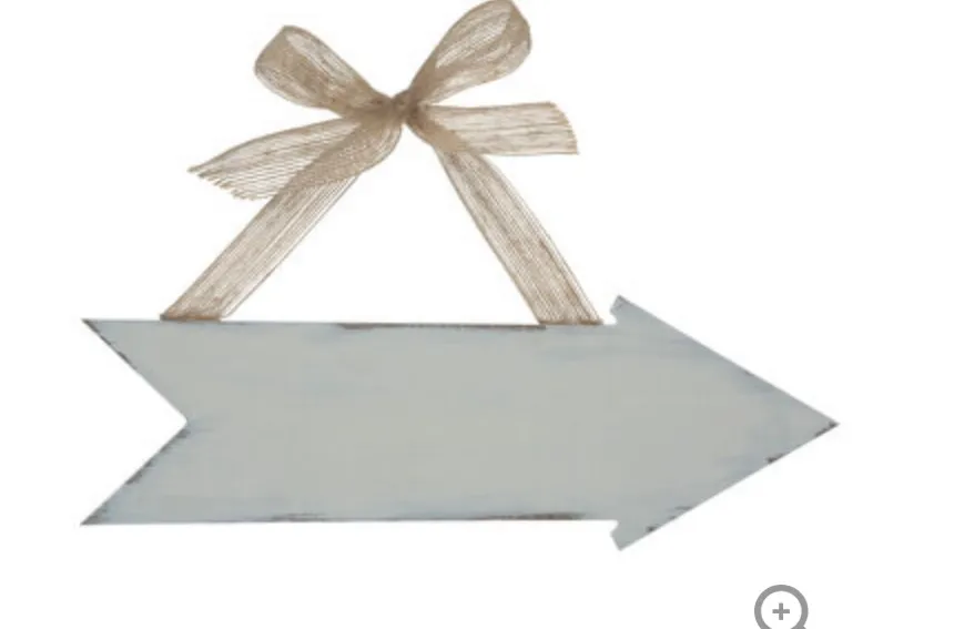Arrow Hanging Sign
