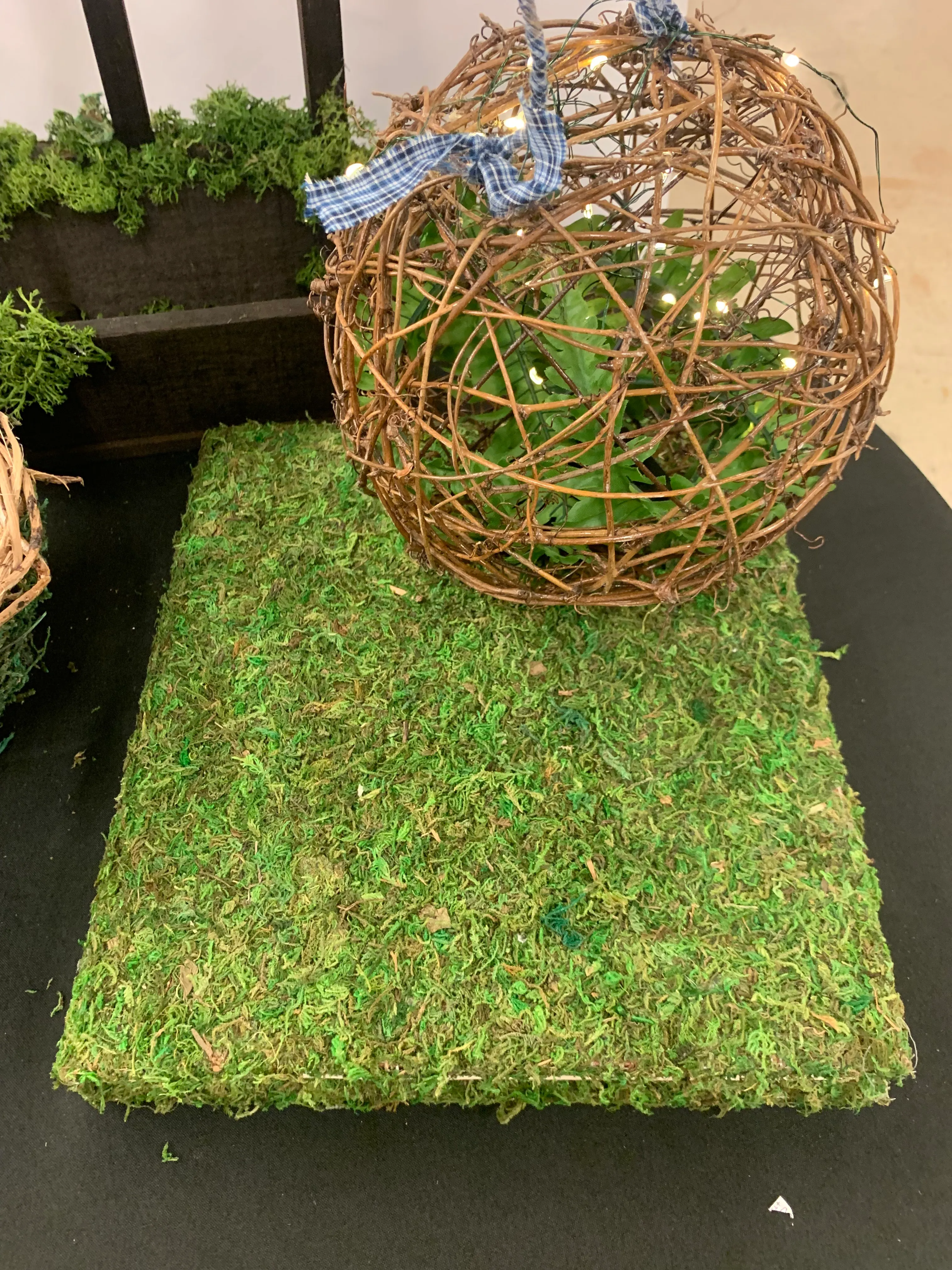 Mossy decorative book