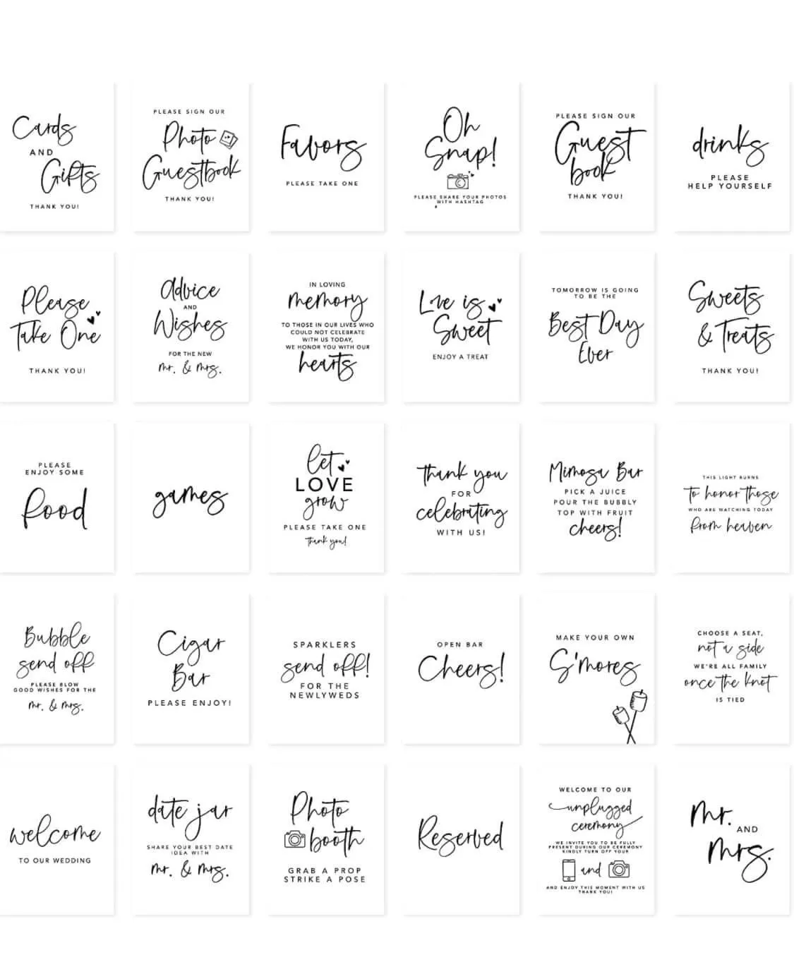 Script Signs 