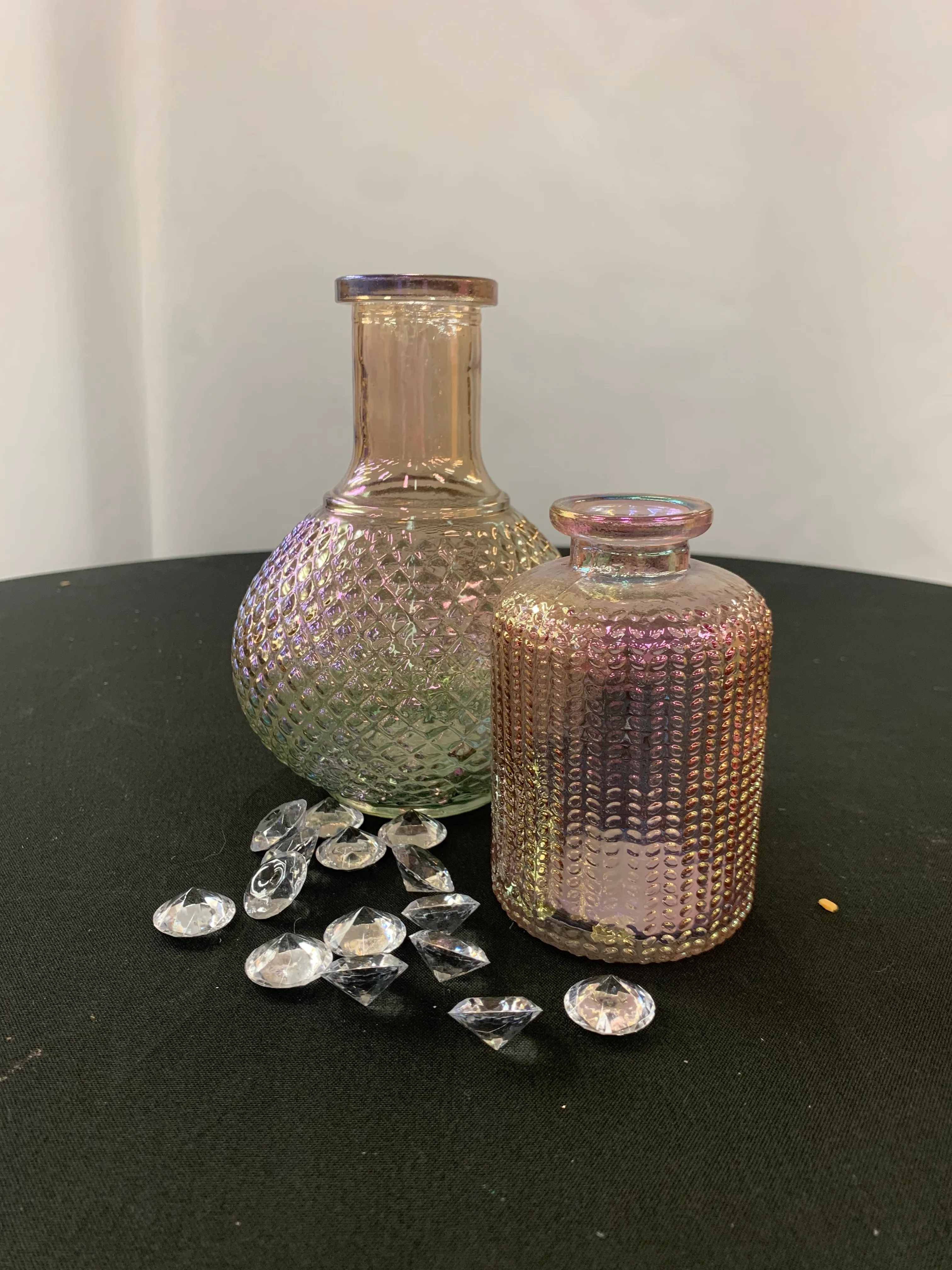 Iridescent Pink mini vase