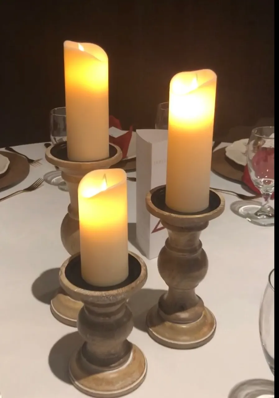Pillar Candle Holder (Set of 3)