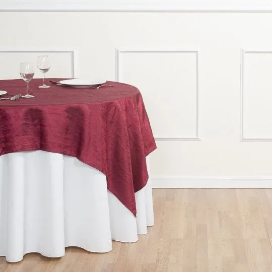 Burgundy Overlays