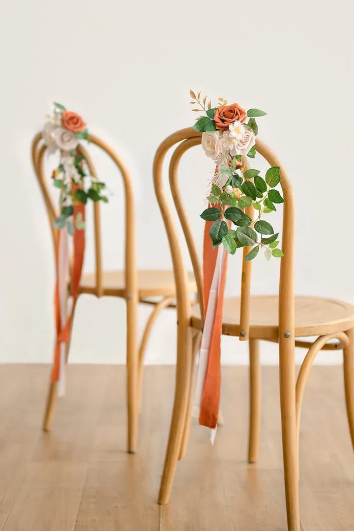 Lings Sunset Terracotta Chair Clips
