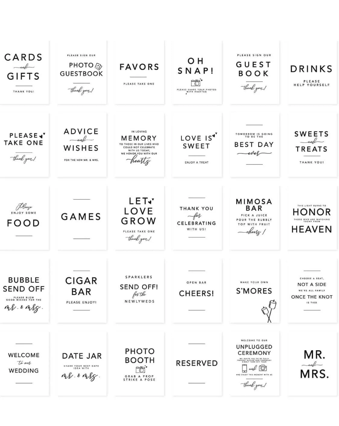 Printed Signs 