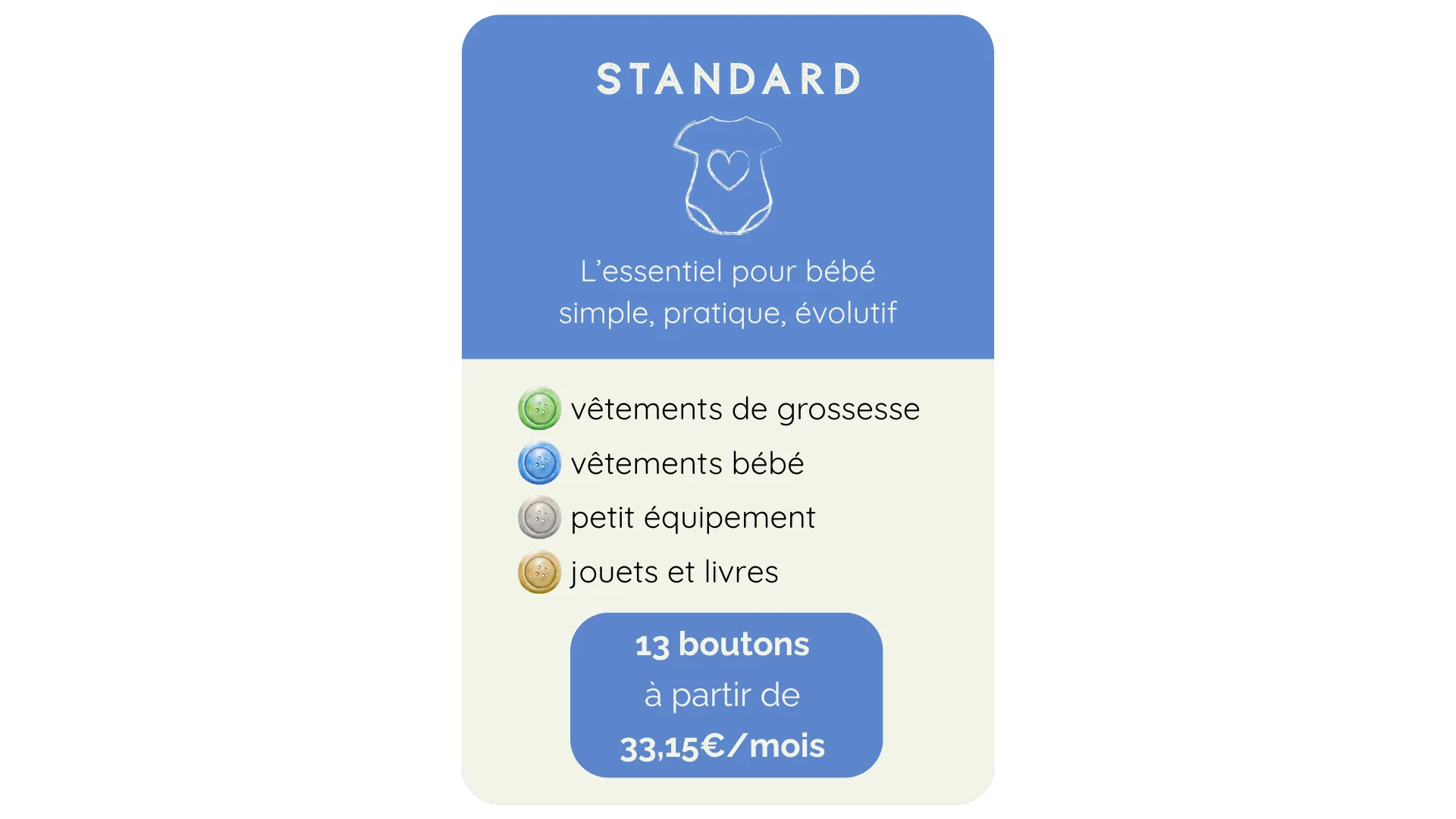 Abonnement Standard