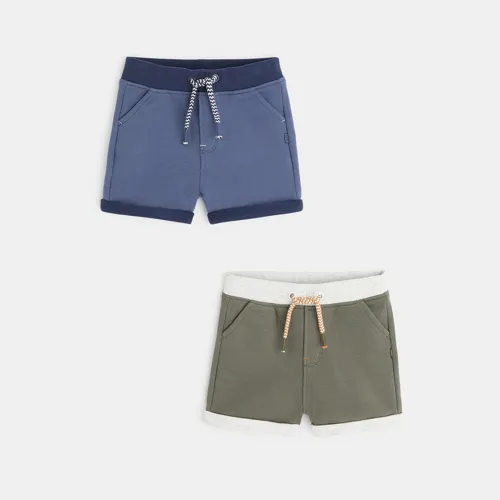 set de 2 shorts bébé