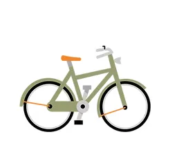 Fiets met versnellingen