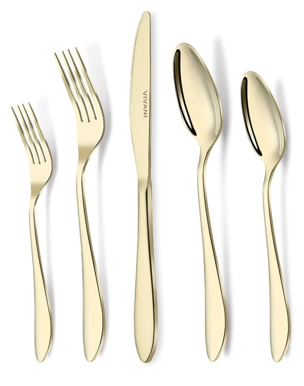 Champagne Gold Flatware -  Packaging Quantity: 10 - round up as needed