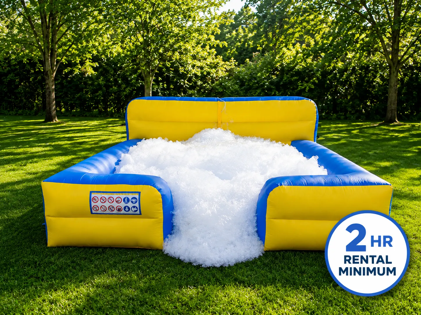 Foam Party Pit Rental (2HR Rental)
