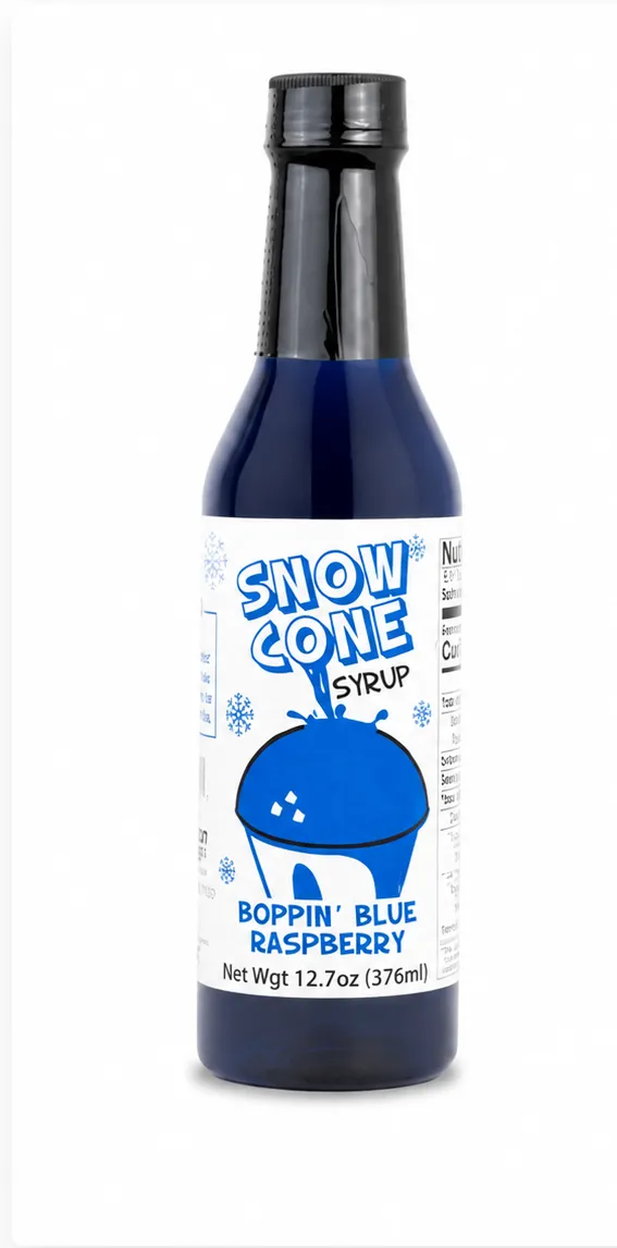  Snow Cone Syrup 12.7oz Bottle