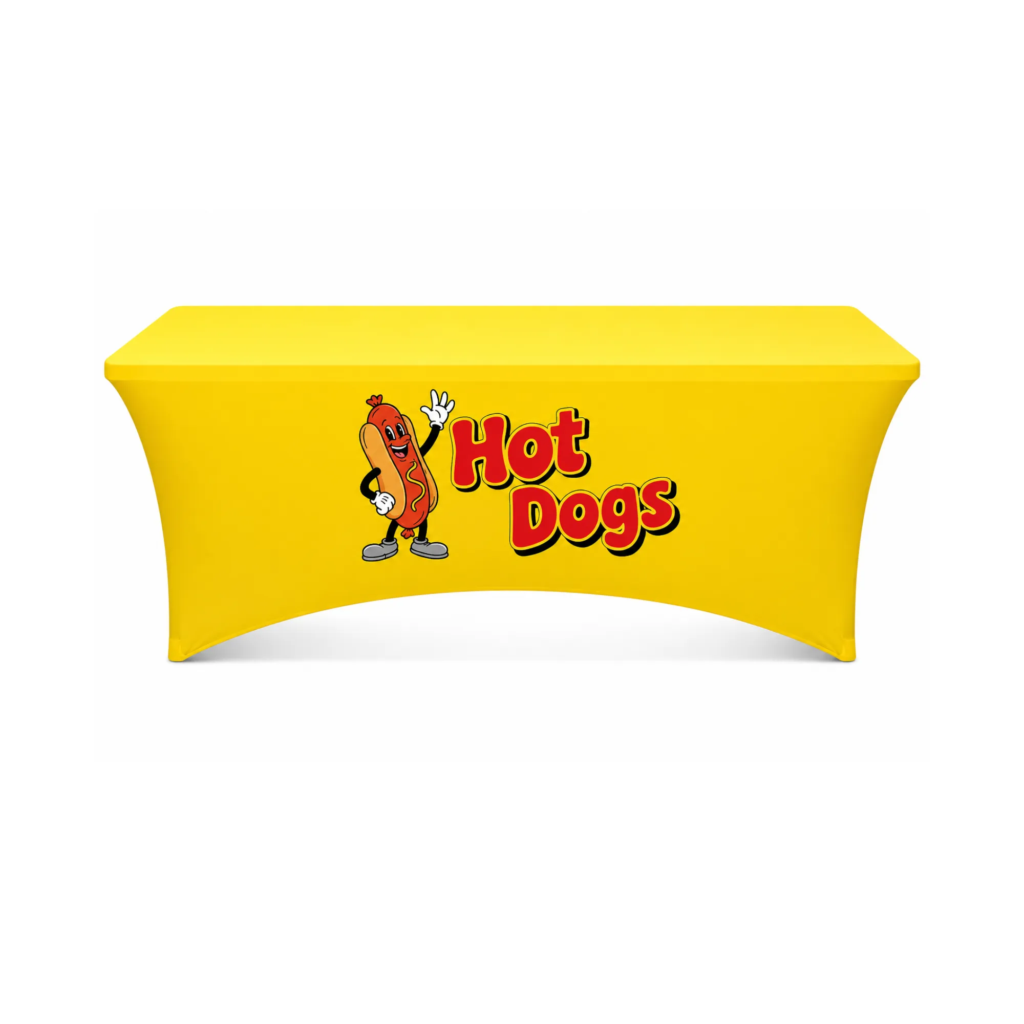 6 ft Hot Dog Table Cover