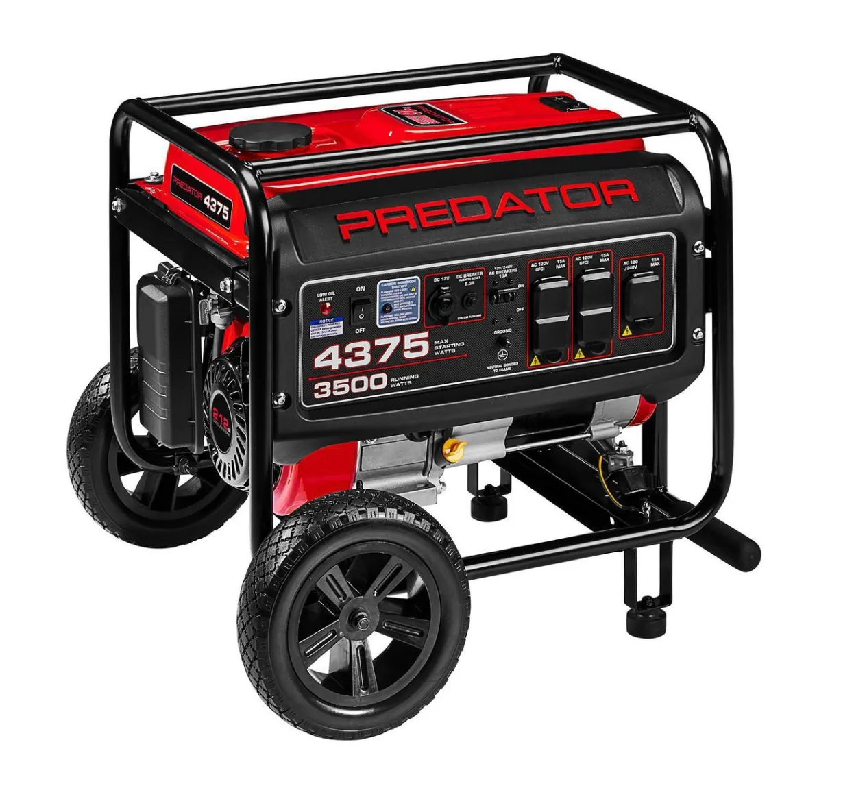 4375 Watt Gas-Powered Portable Generator