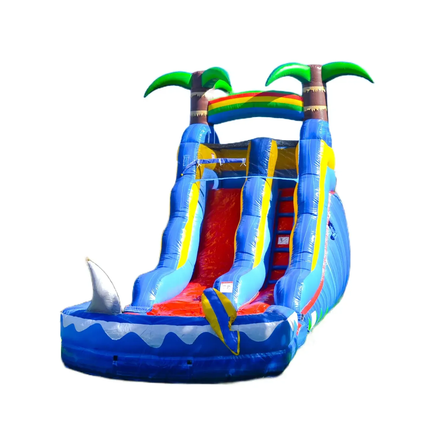 15 FT Tall  Shark Wet Water Slide