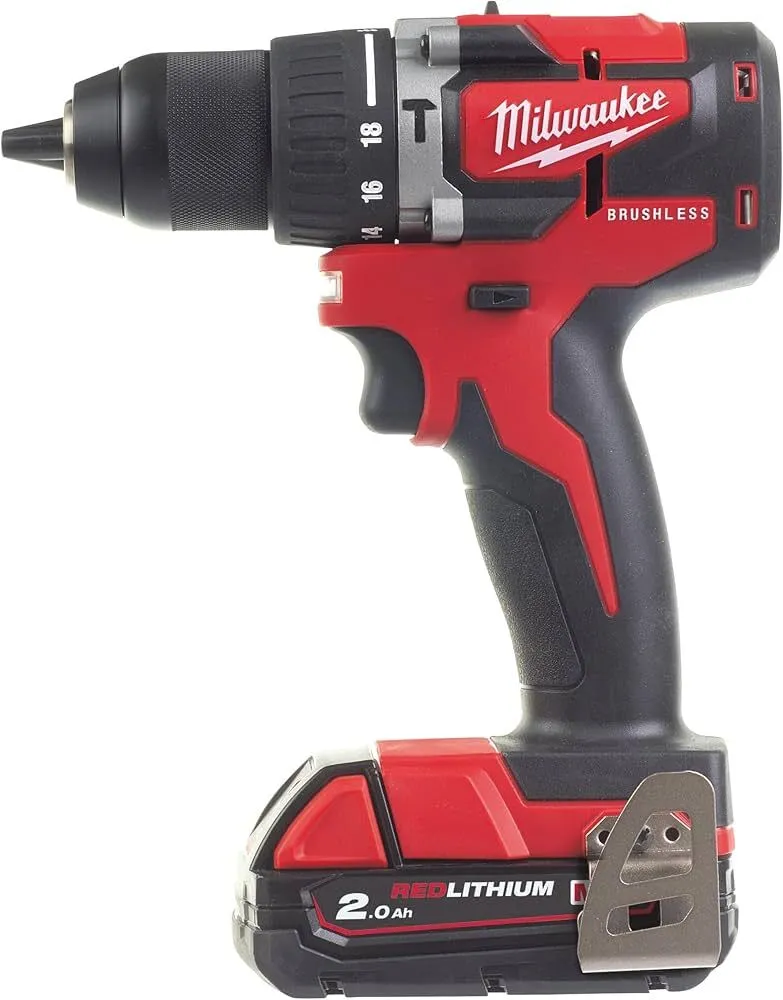 Milwaukee M18 CBLPD Akku Schlagbohrer X2 