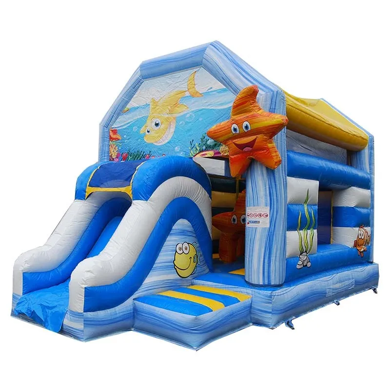 Location structures gonflables combo océan