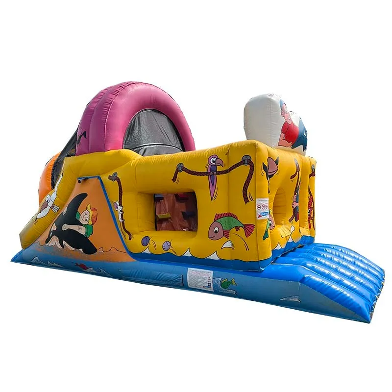 Location parcours gonflable Pitchoune