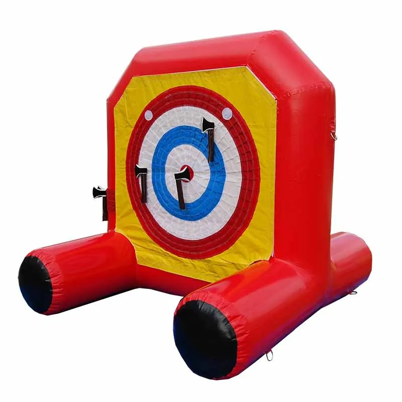 Location jeux gonflables : Lancer de haches velcro