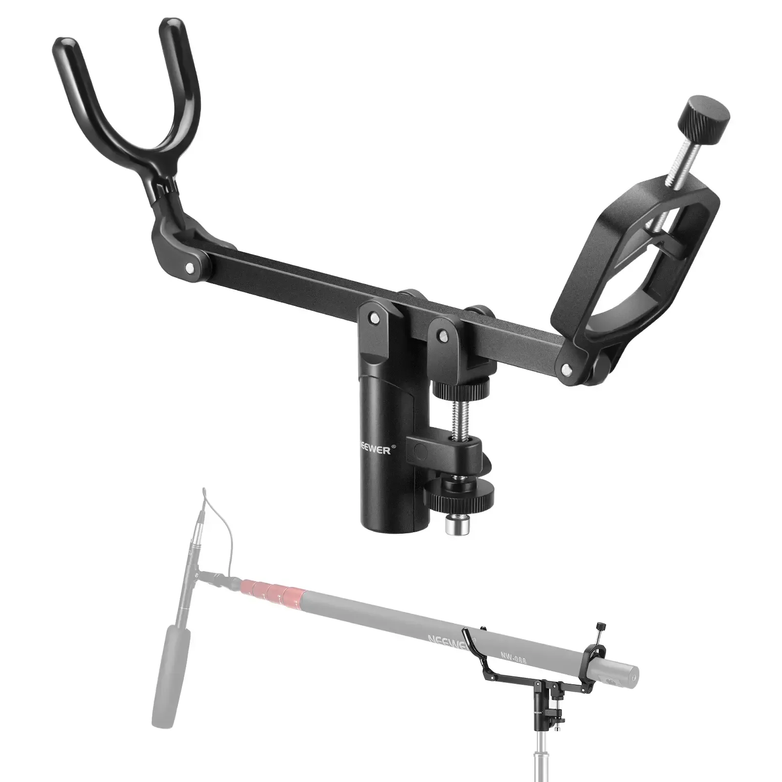 Microphone Boompole Holder