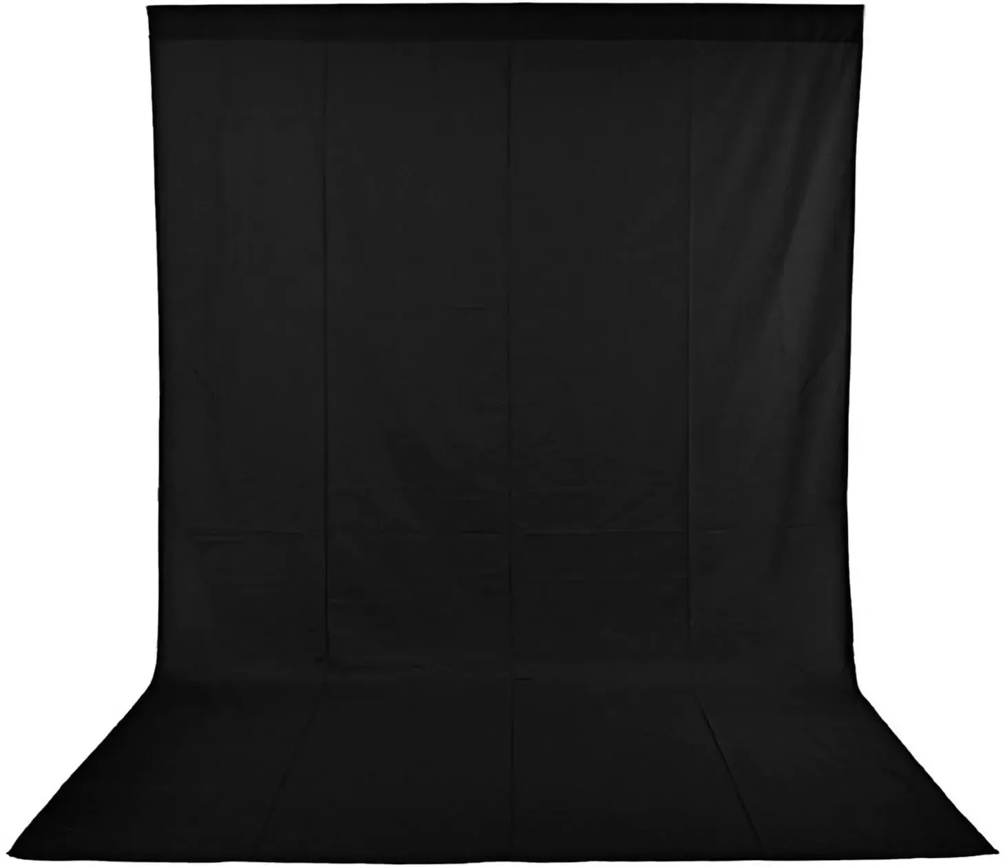Black Fabric Backdrop