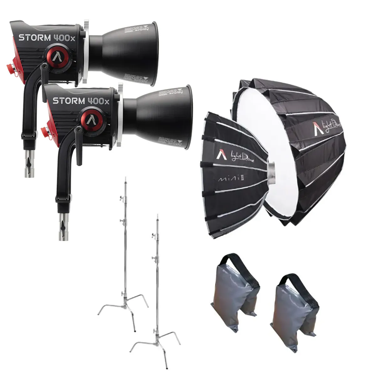 Aputure STORM 400x Bundle