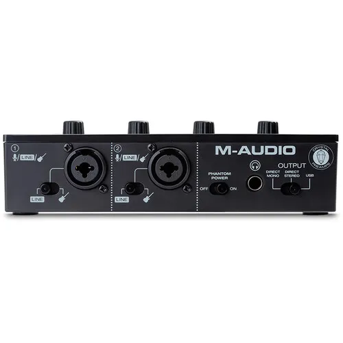 M-Audio M-Track Duo 48-KHz 2-Channel USB Audio Interface