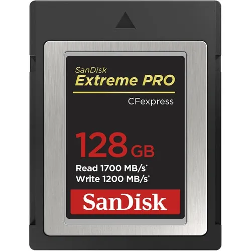 Sandisk CFexpress Type B 128gb Extreme Pro Card