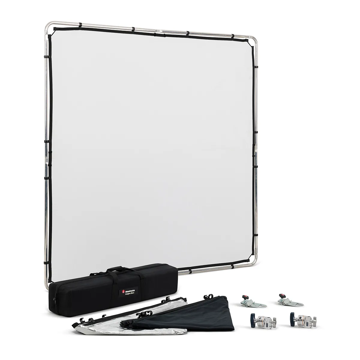 Manfrotto Scrim with 2 x C-Stands