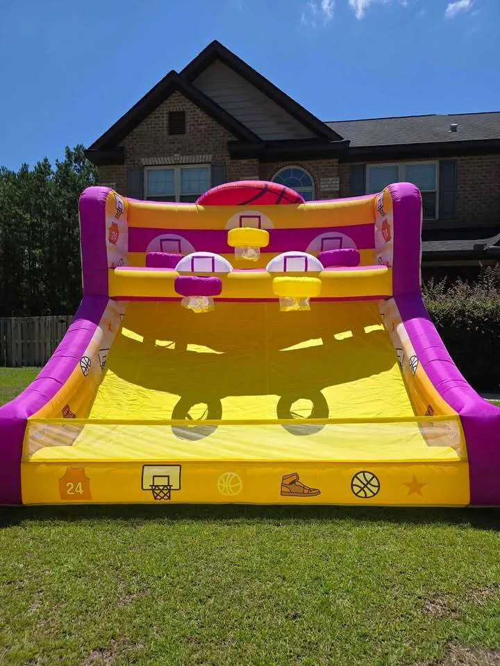 Inflatable basketball