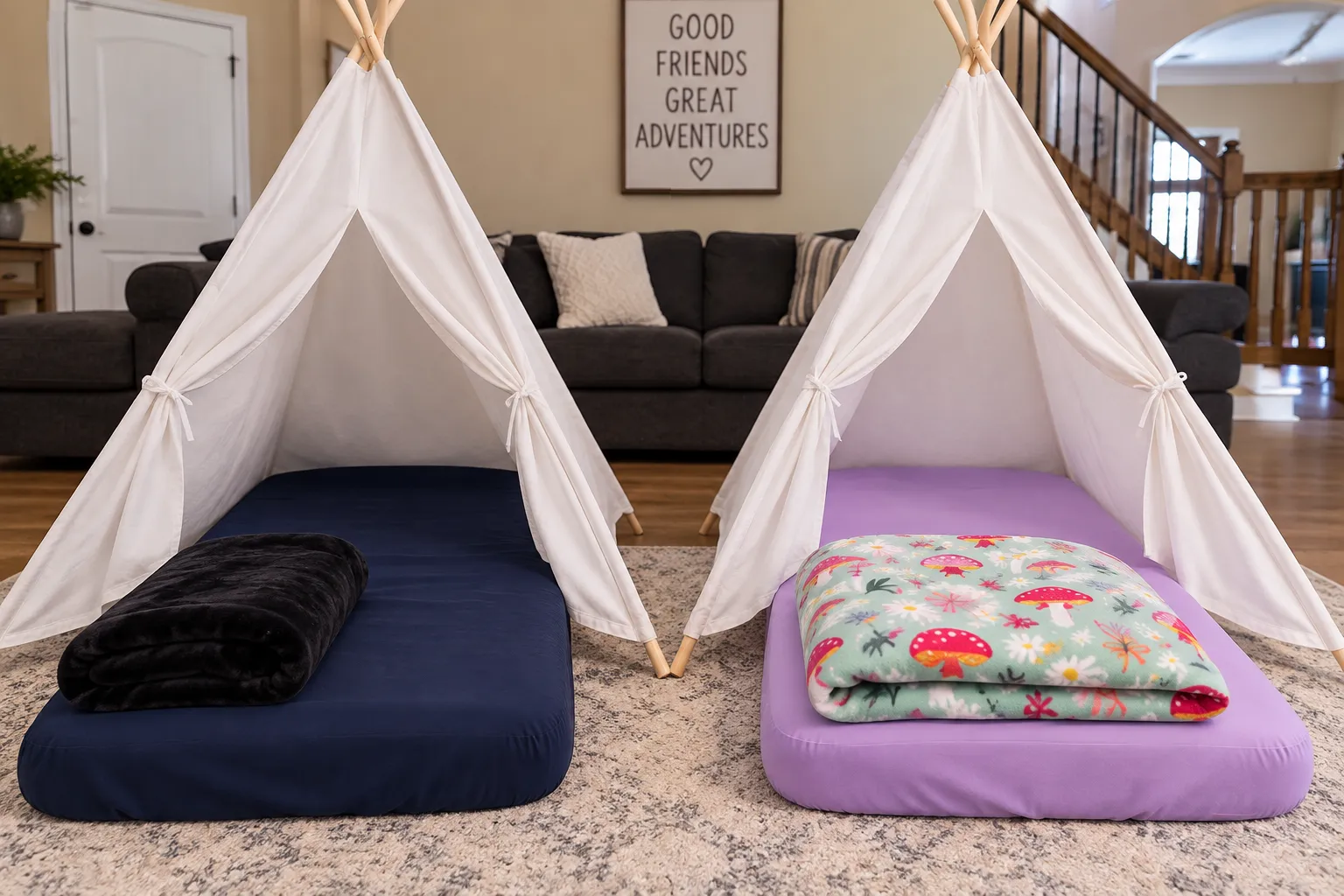 DIY Sleepover Experience