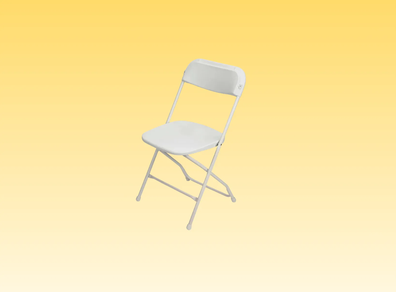 White Folding Chair Rental