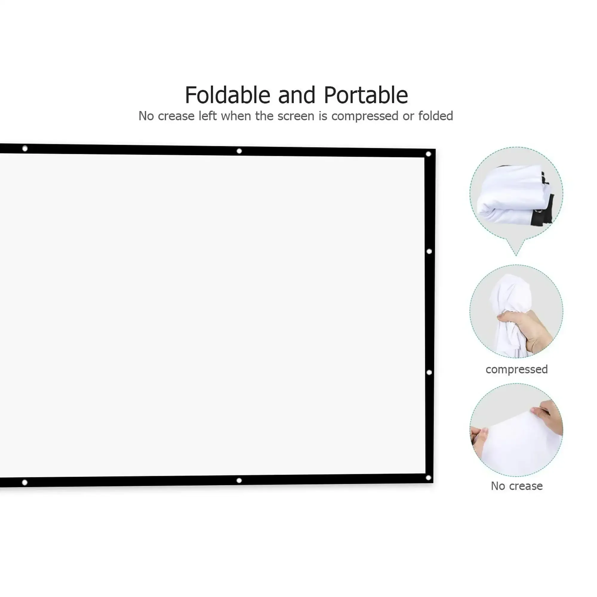 100" Projector Screen