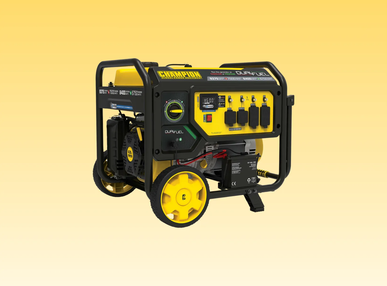 Champion 9375W Dual Fuel Generator