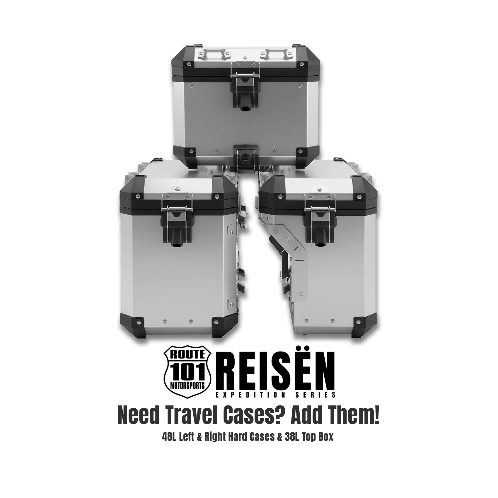REISËN™ Side Cases & Top Box