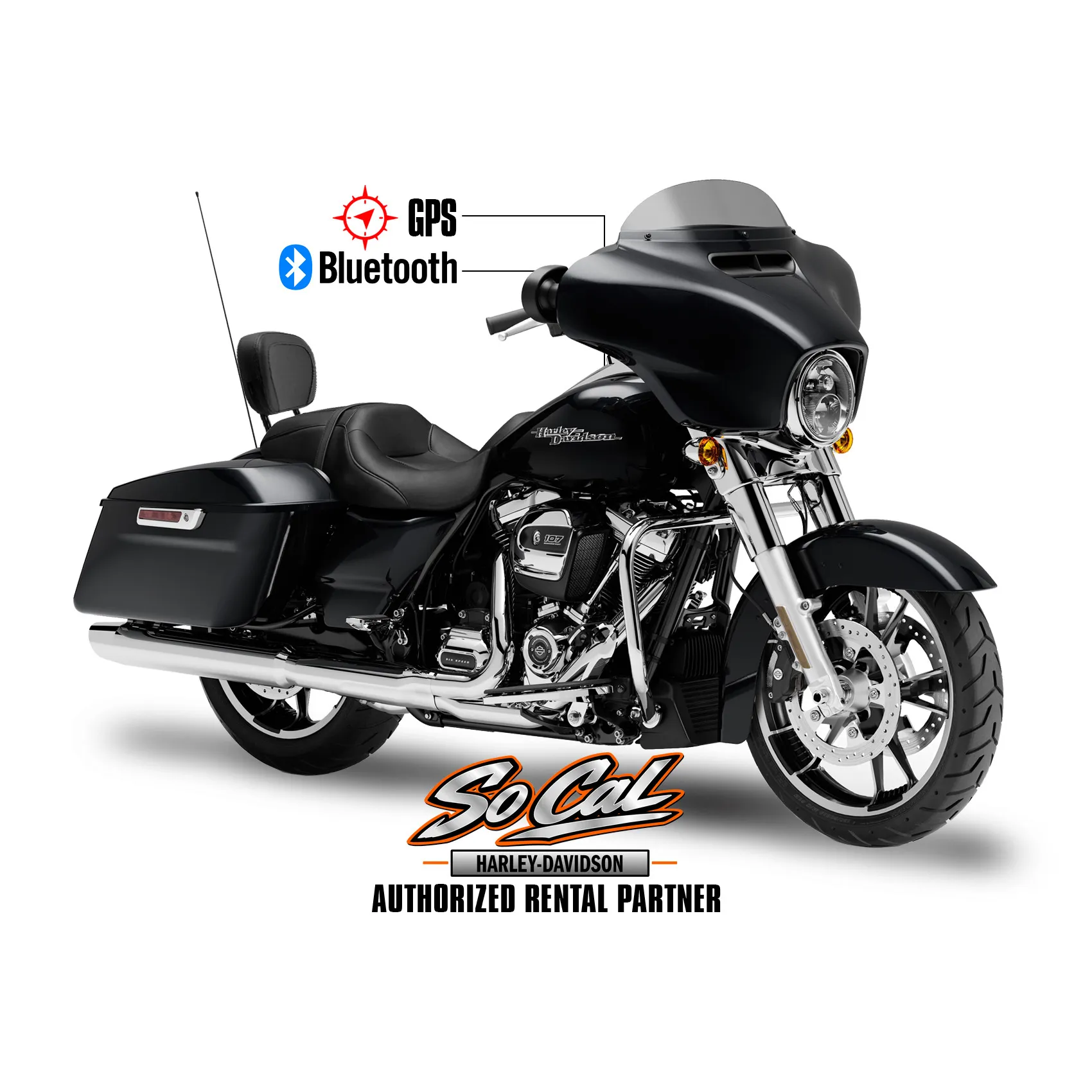 Rent A Harley FLHX Street Glide S