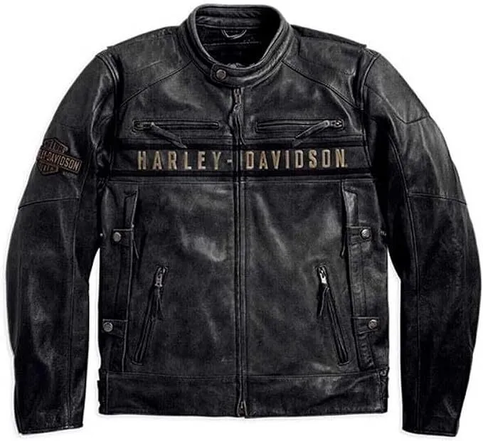 Harley Black Leather Jacket