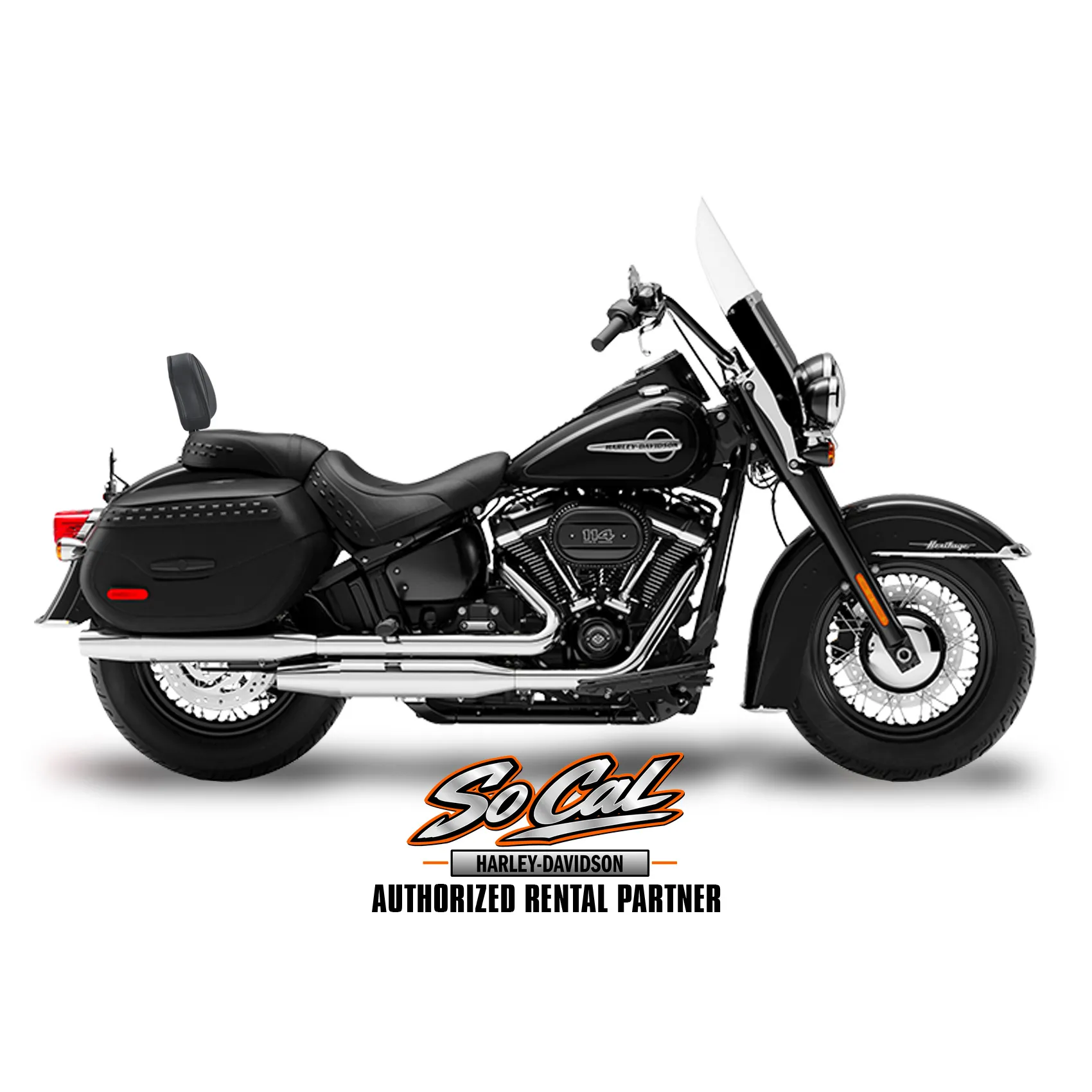 Rent A Harley FLHCS Heritage Softail