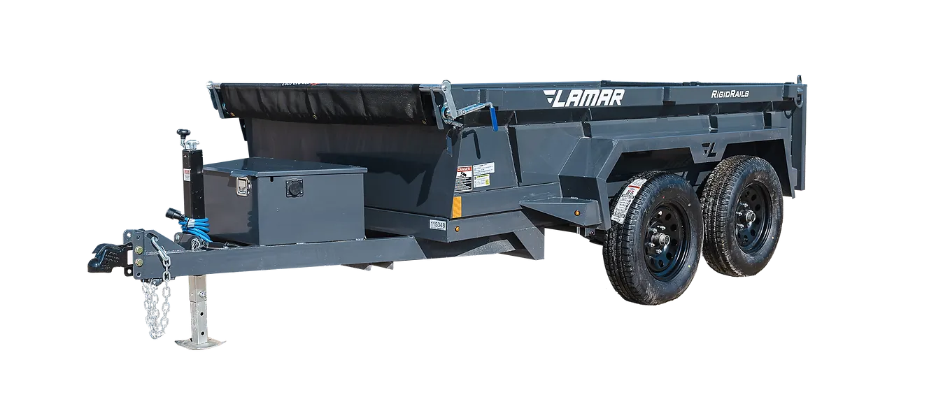 6x12 Lamar Dump Trailer