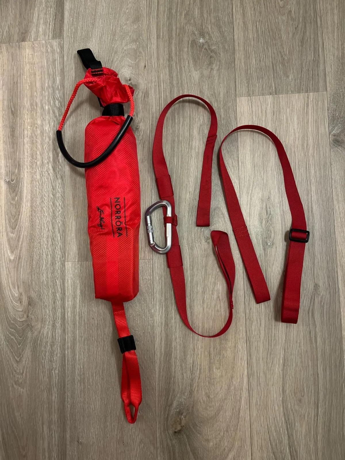 Safety Rope & System for Nordic Skating 