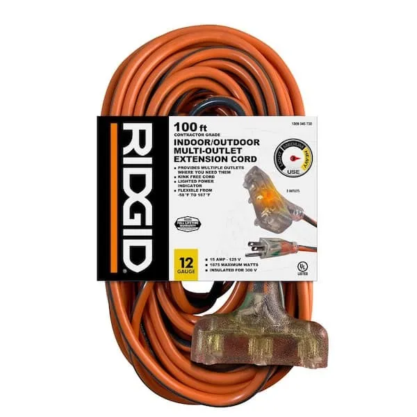Heavy duty extension lead