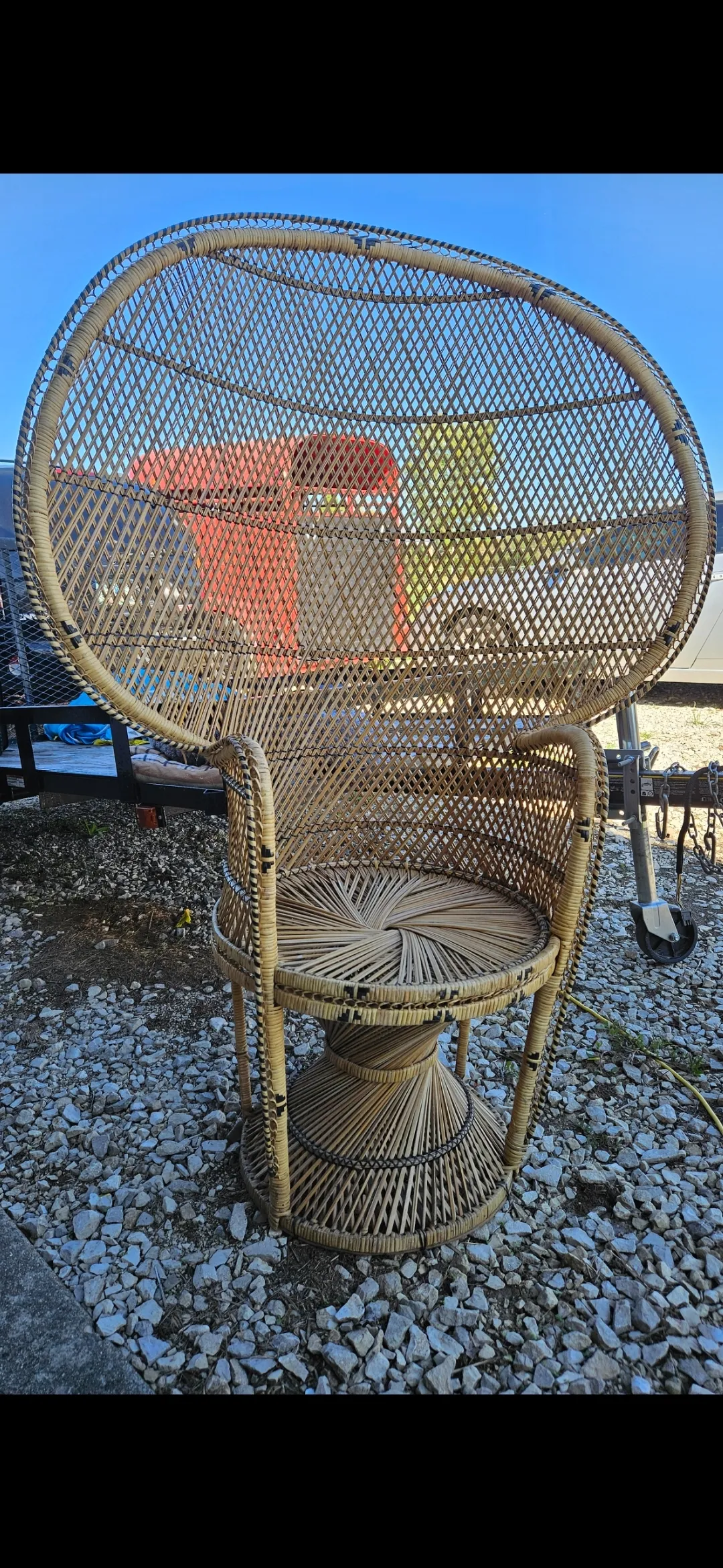 Wicker Chair - Large