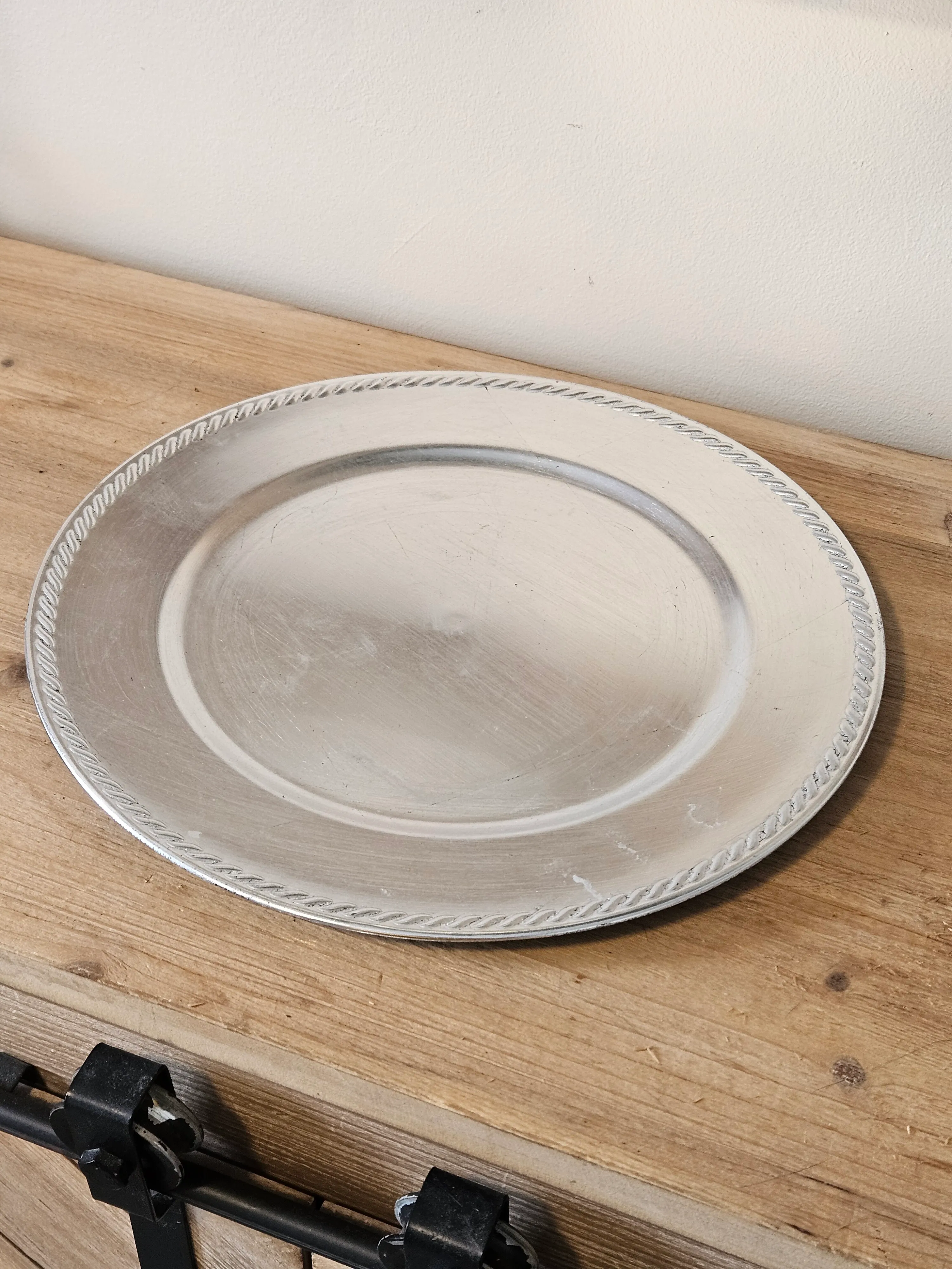 Charger Plate - Silver - 13in